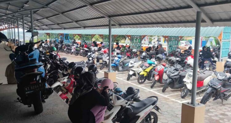 Parkiran Baru RSUD Bontang Mulai Difungsikan, Khusus Motor dan Mobil Pengunjung