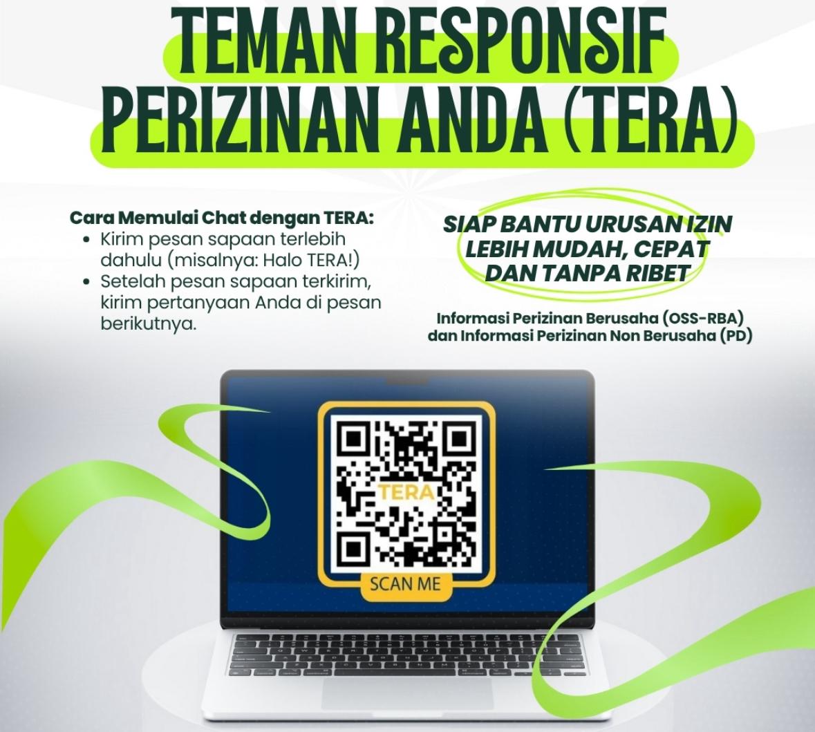 DPMPTSP Bontang Luncurkan Chatbot TERA