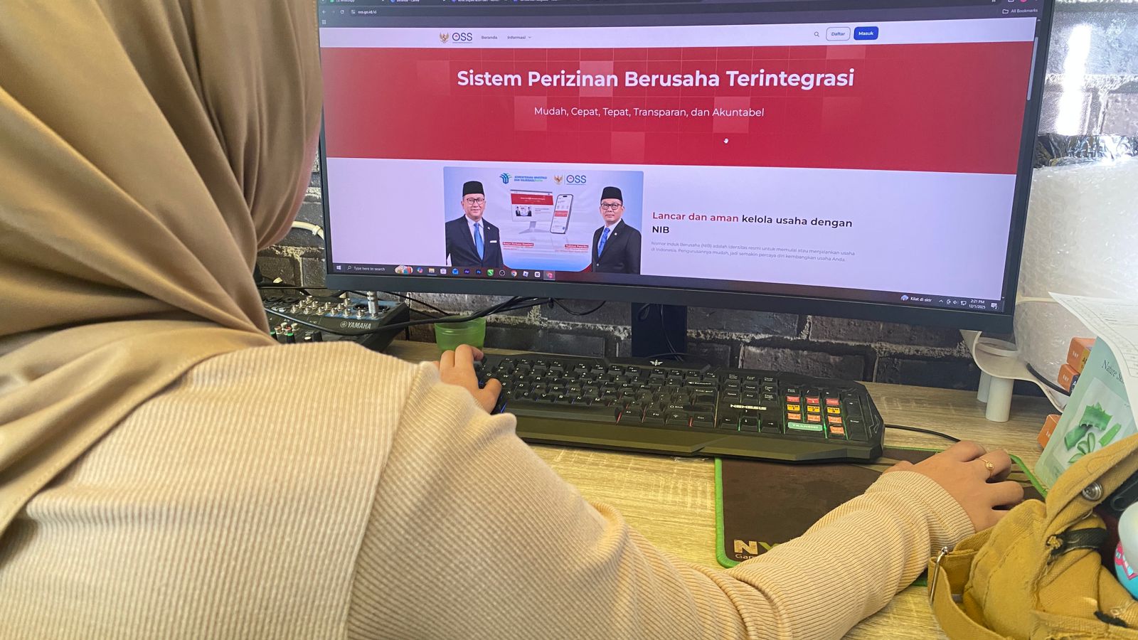 DPMPTSP Bontang Tegaskan Setiap Badan Usaha Wajib Miliki NIB untuk Legalitas Usaha