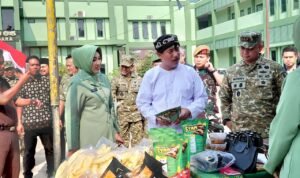 Kodim Kukar Gelar Bazar Sambut HUT TNI ke-81