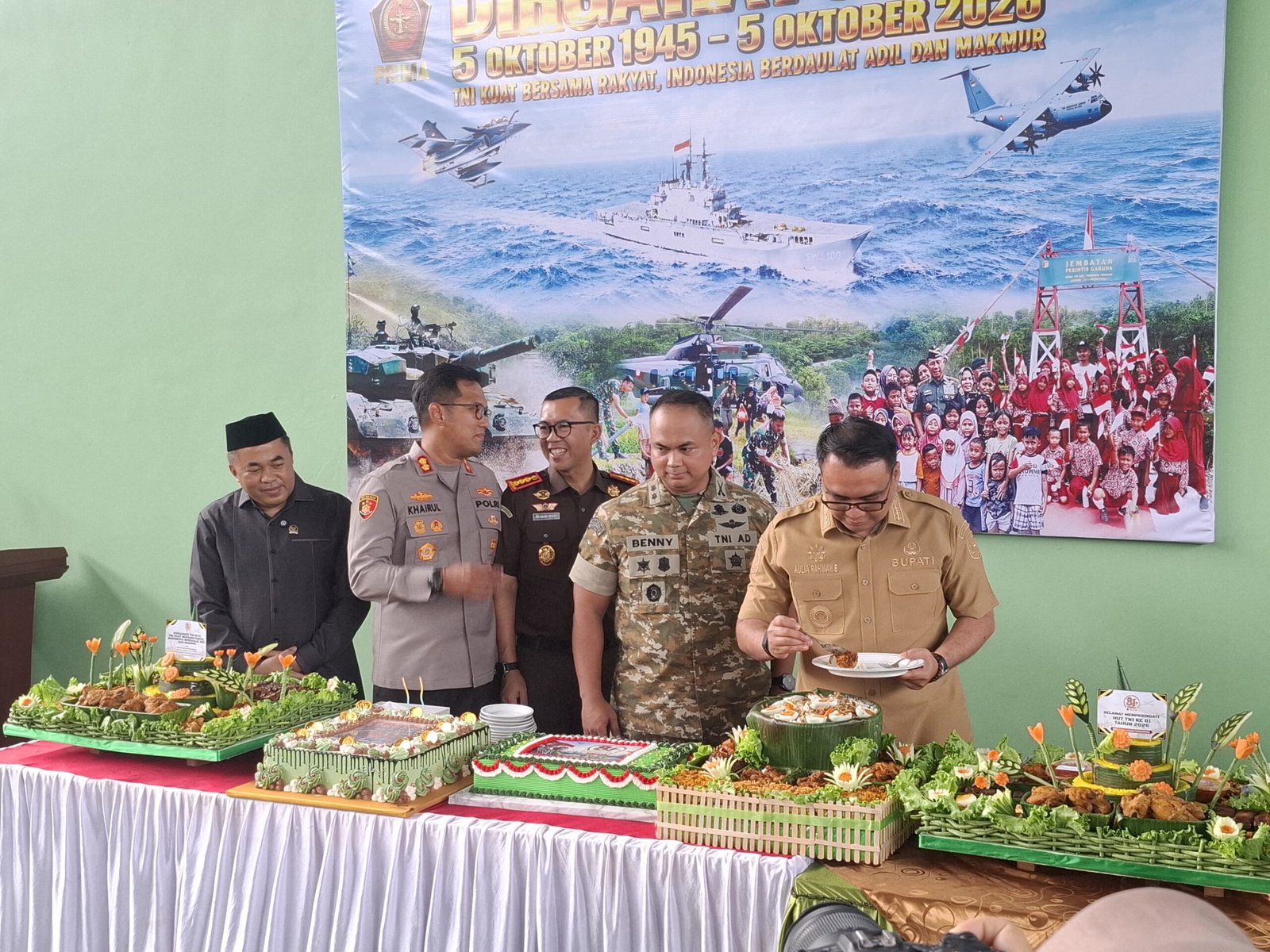 Forkopimda Kukar Kompak Sambangi Makodim 0906/KKR
